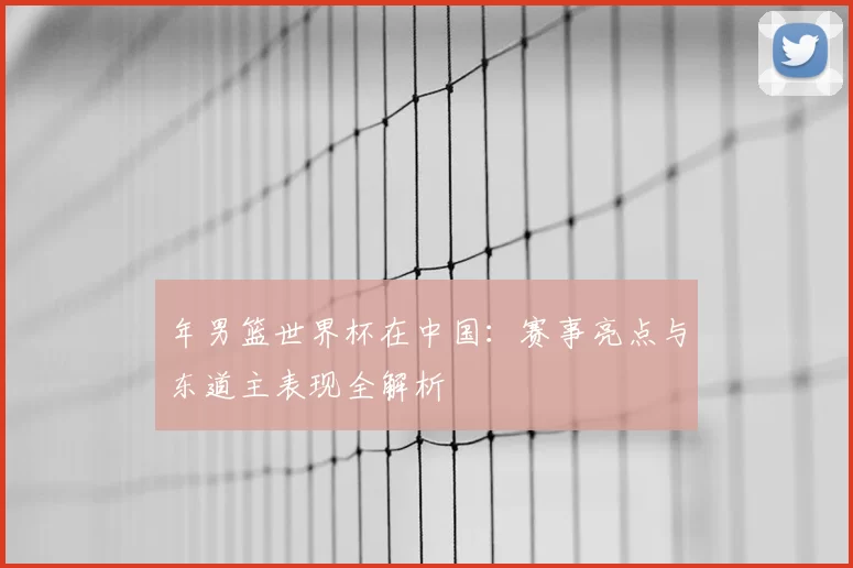 年男篮世界杯在中国:赛事亮点与东道主表现全解析