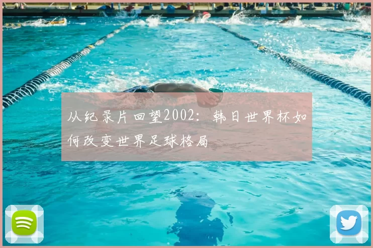 从纪录片回望2002:韩日世界杯如何改变世界足球格局